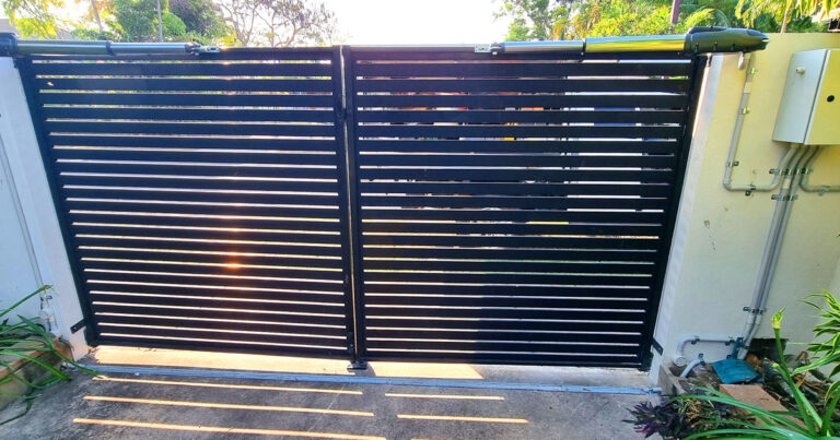 Swing Gate Motor installed by Dunwrights Air & Electrical Darwin