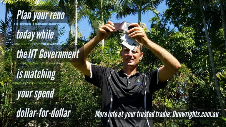 The Northern Territory Government Home Improvement Scheme can help you pay for home renovations and electrical work